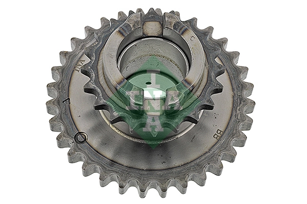 Gear, timing chain deflector